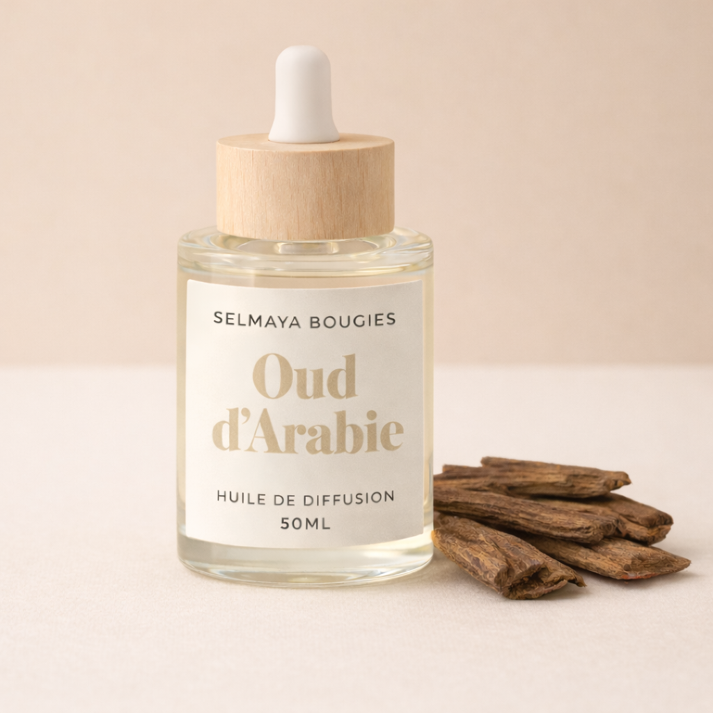 Oud d'Arabie - Huile de diffusion apaisante -50 ml