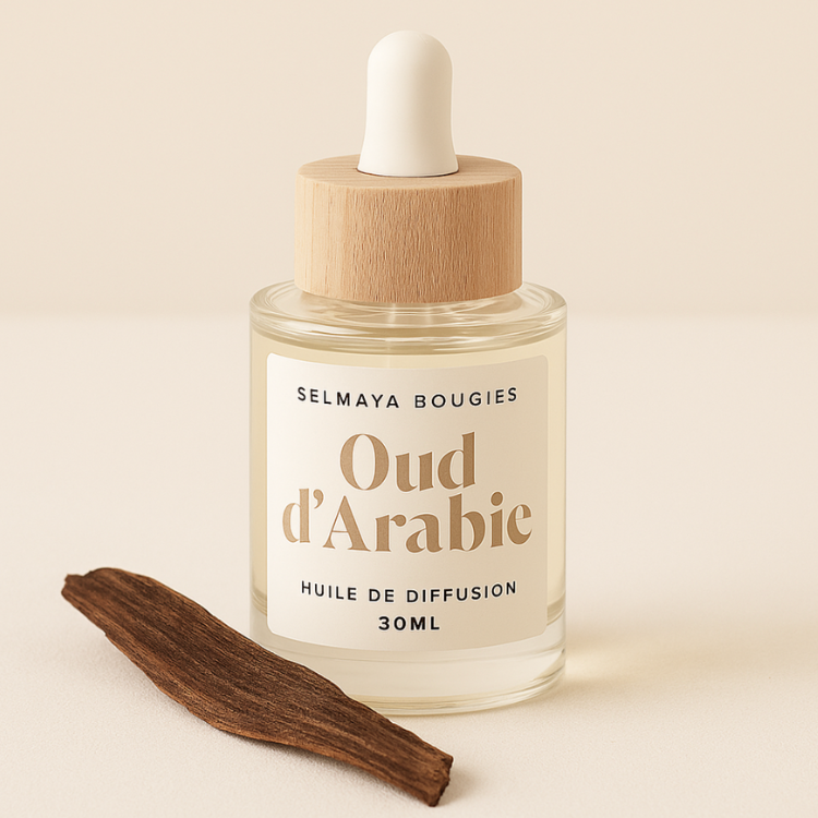 Huile de diffusion Oud d'Arabie | Parfum d'ambiance boisé