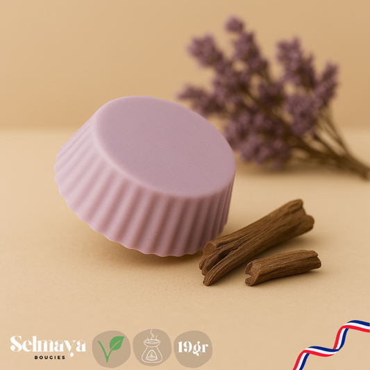 Patchouli de Malaisie 19gr - Fondant parfumé pas cher en format tartelette - fait main