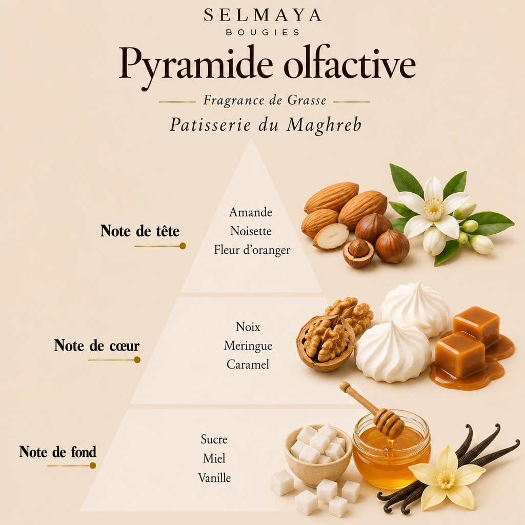 Pâtisserie du Maghreb 50gr - Cire parfumé gourmand