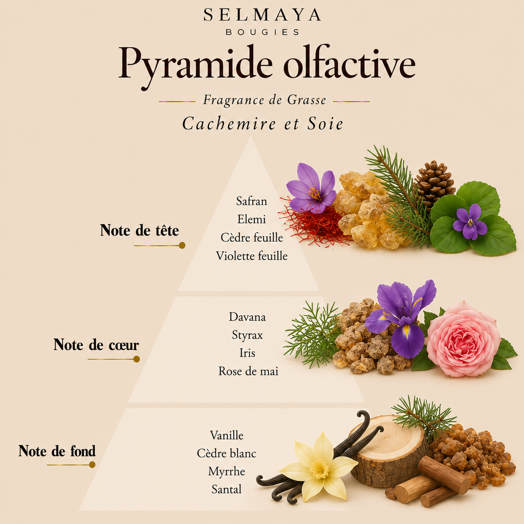 Cachemire et soie - fondant parfumé