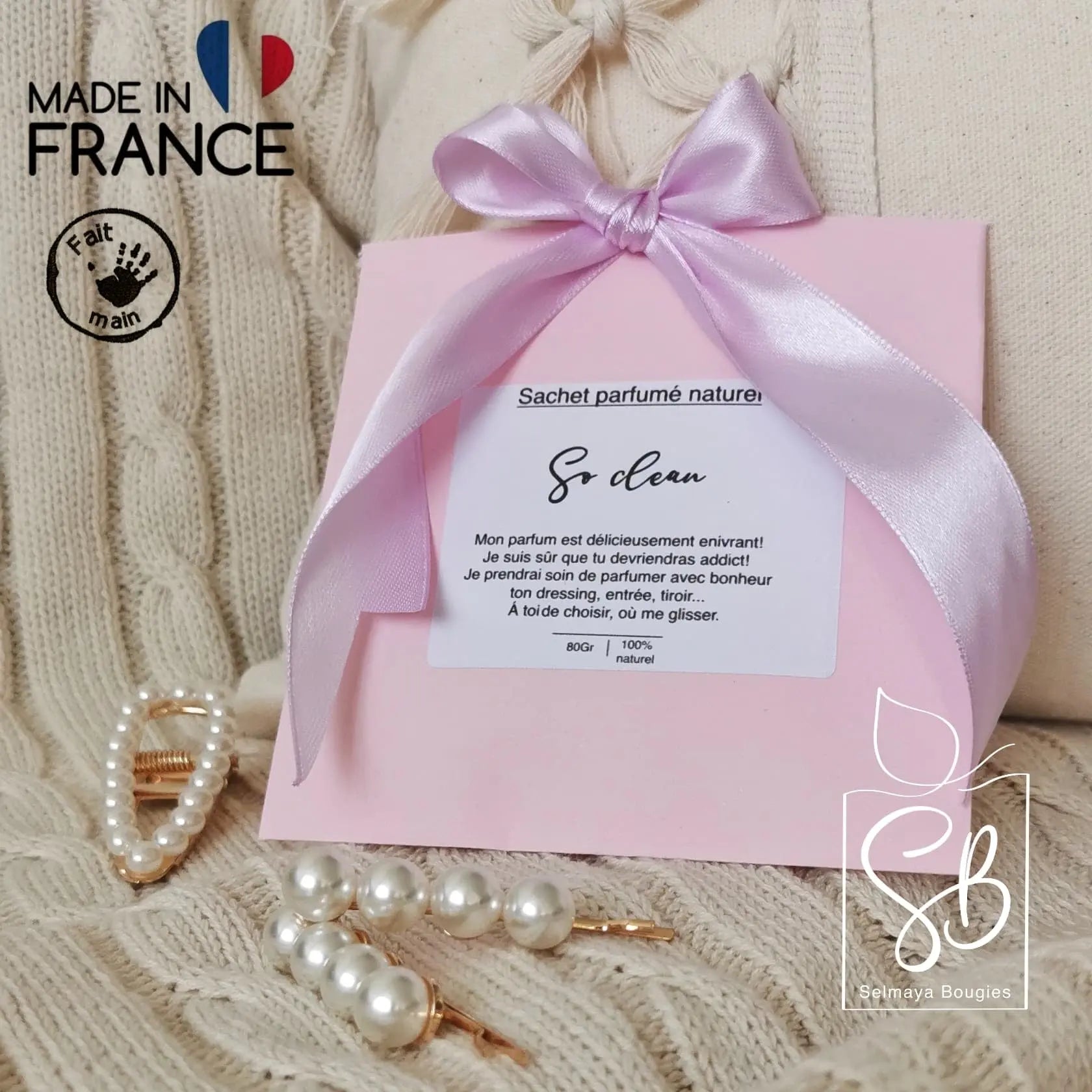 So clean - Sachet parfumé naturel fait main vendor-unknown