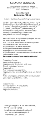 Madame propre - Spray parfumé pour le linge - 100 ml