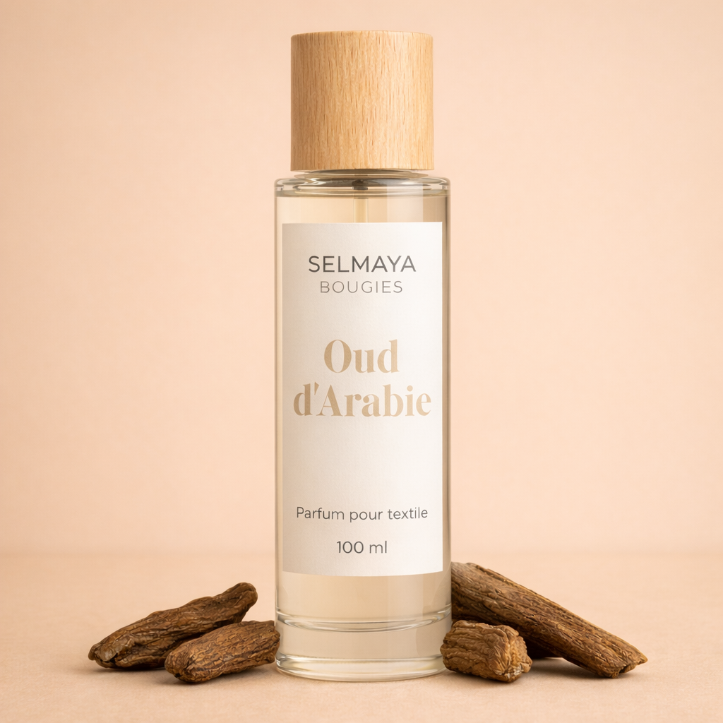 Oud d'Arabie - spray textile pour linge de maison 100ml