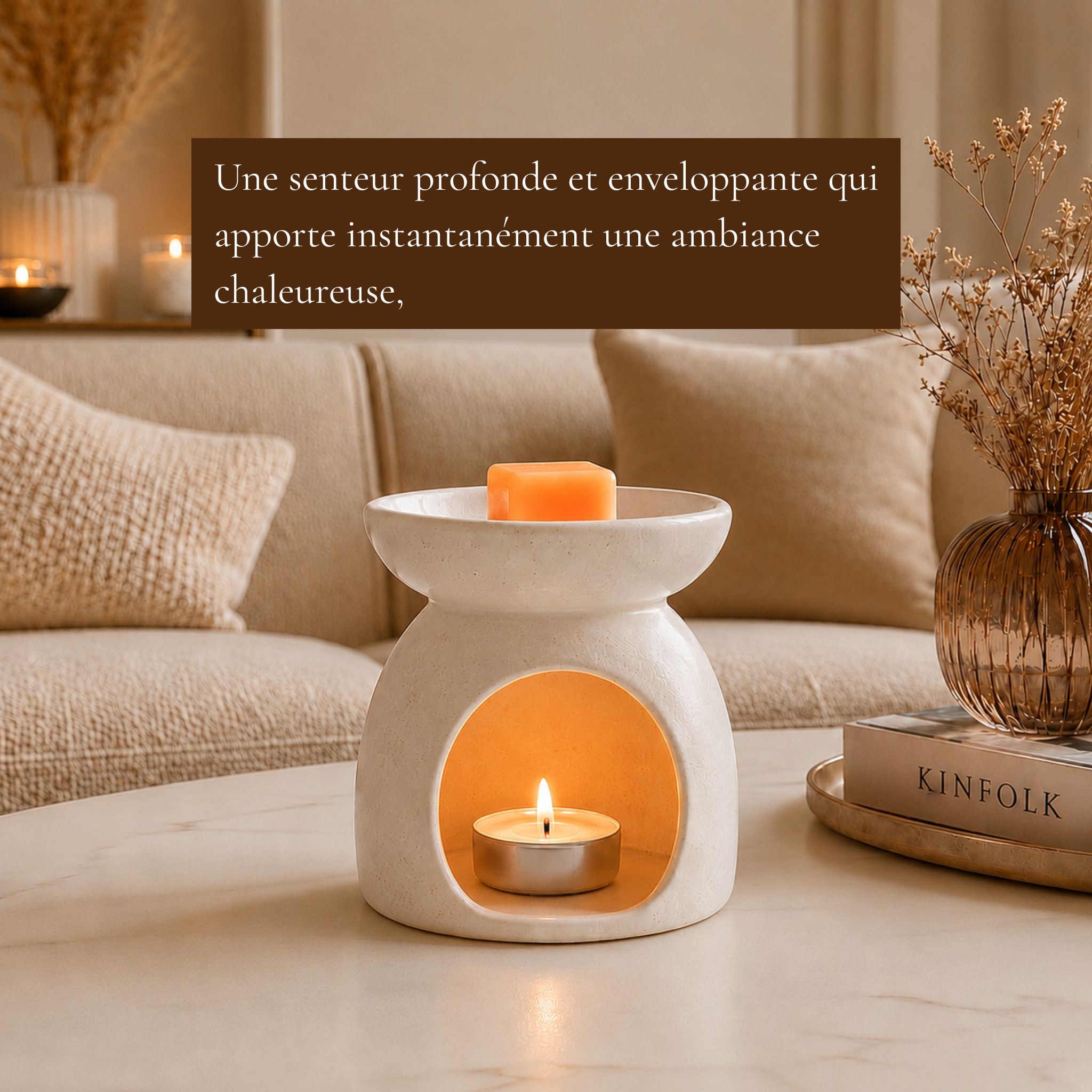 L'oriental - Fondant parfumé  - senteur boisée
