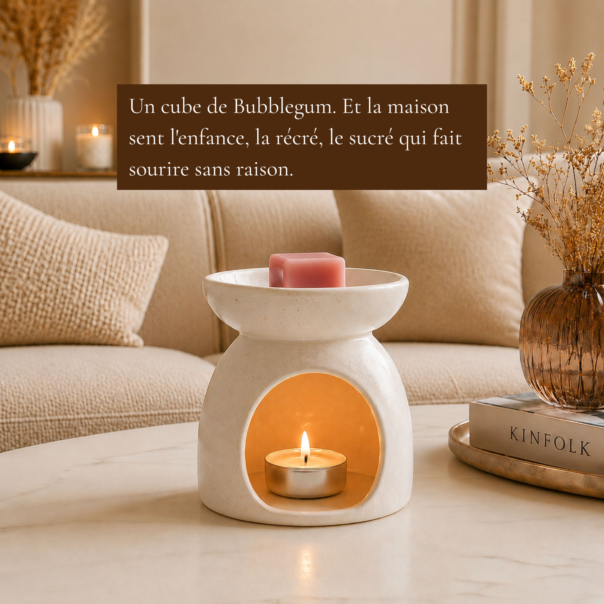 Bubblegum  - Fondant parfumé  pas cher