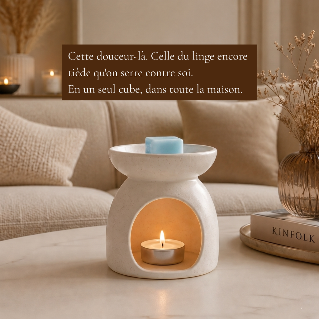 Douceur du Linge - fondant parfumé, fabriqué en France