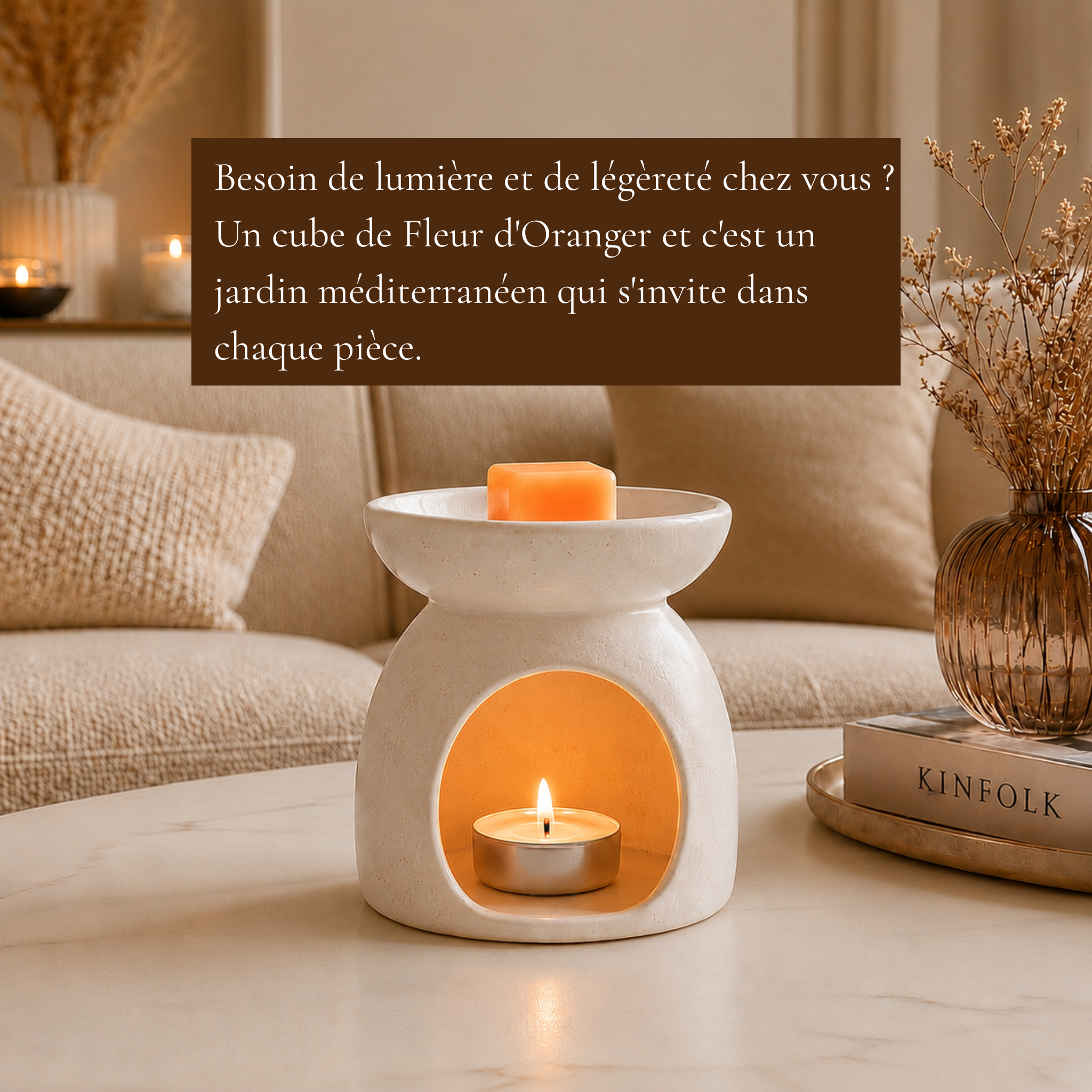 Fleur d'oranger 50 gr - Fondant parfumé