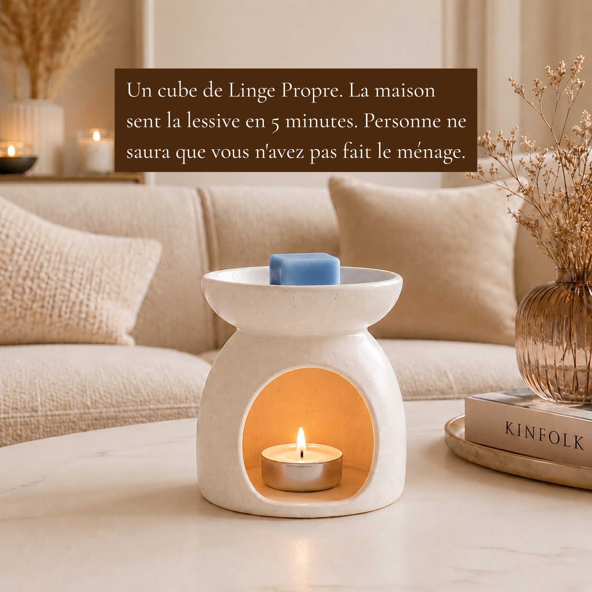 Linge Propre - fondant parfumé, fabriqué en France