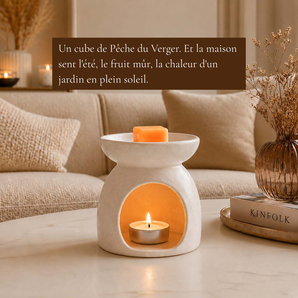 Pêche du verger 50gr - Fondant parfumé