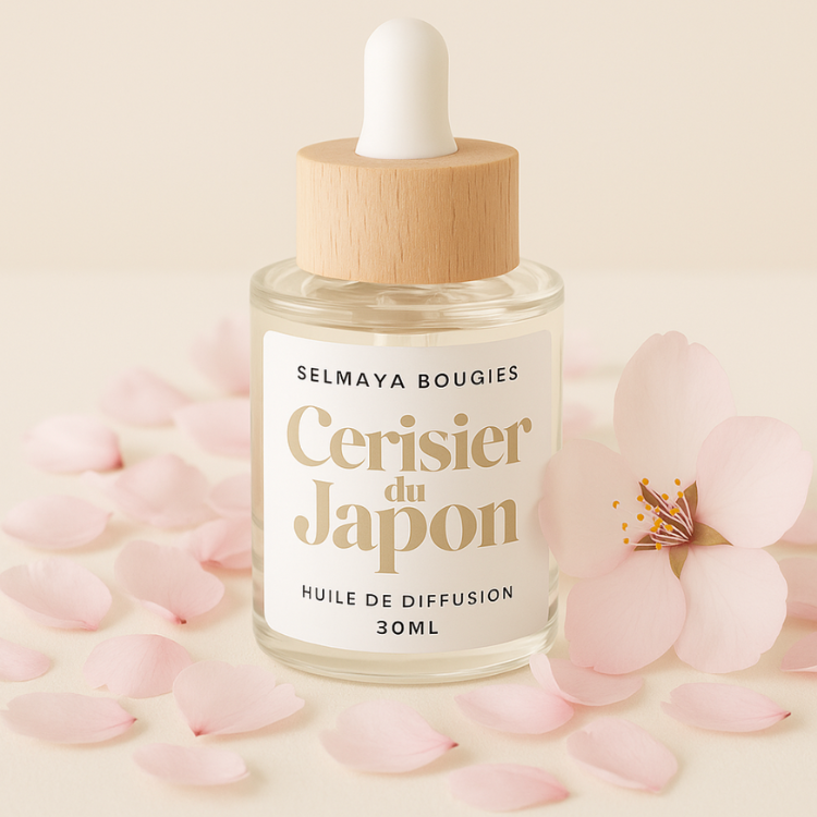 Cerisier du Japon - Un voyage des sens grâce à cette huile de diffusion