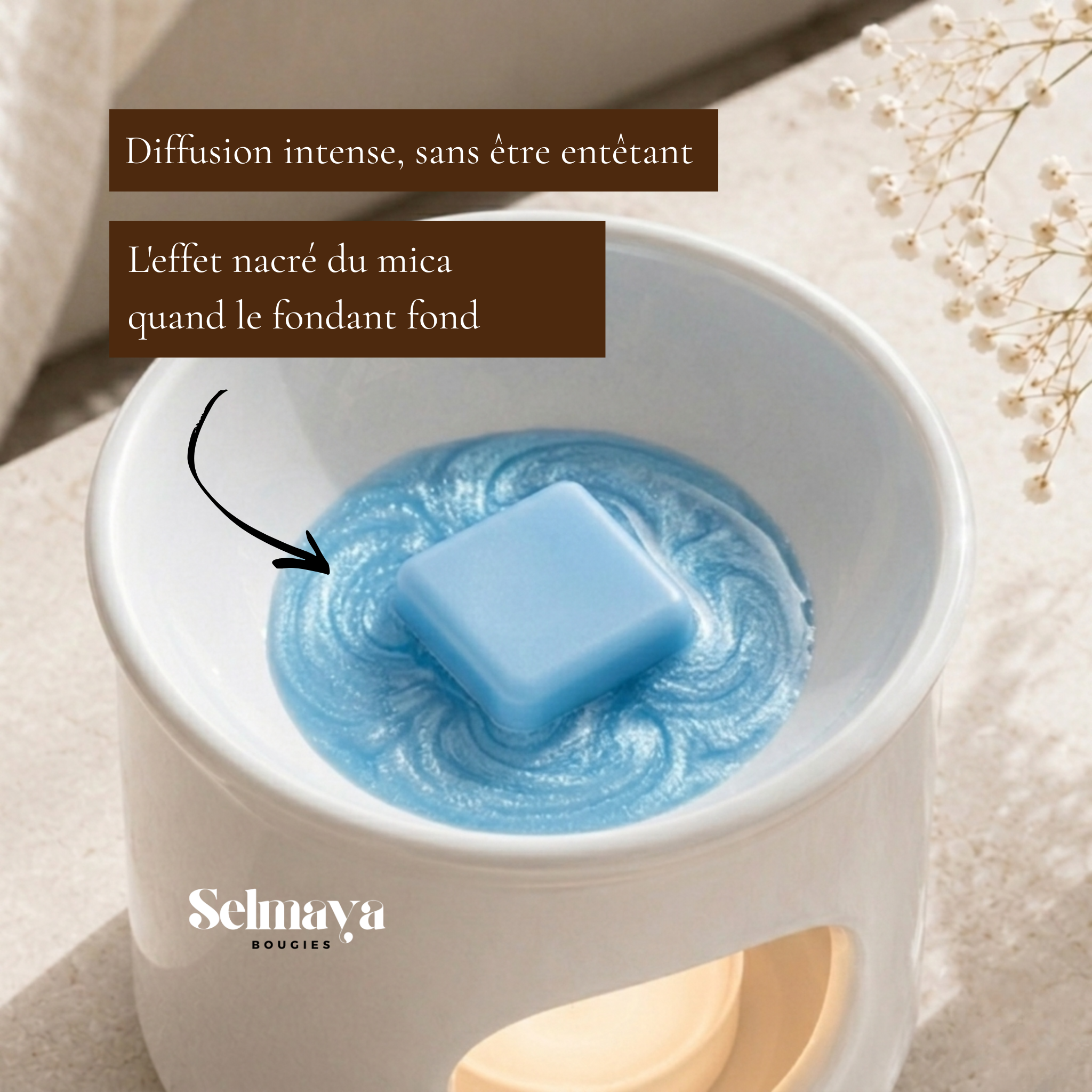 Douceur du Linge - fondant parfumé, fabriqué en France