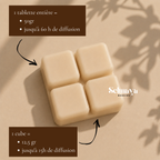 Amande douce  - Fondant parfumé à base de cire de Colza