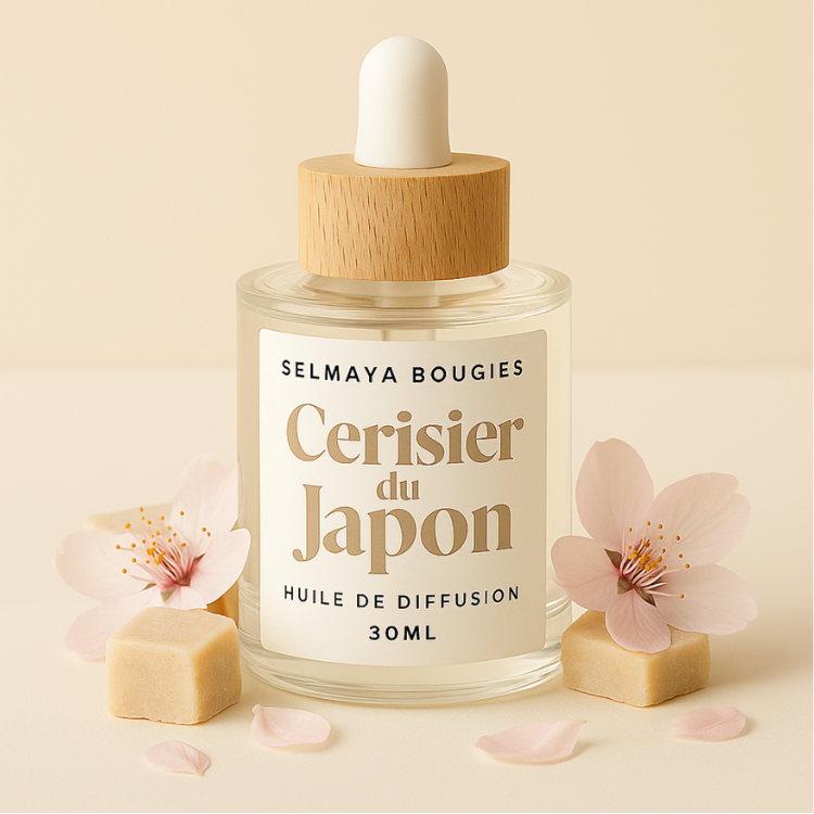 Cerisier du Japon - Un voyage des sens grâce à cette huile de diffusion