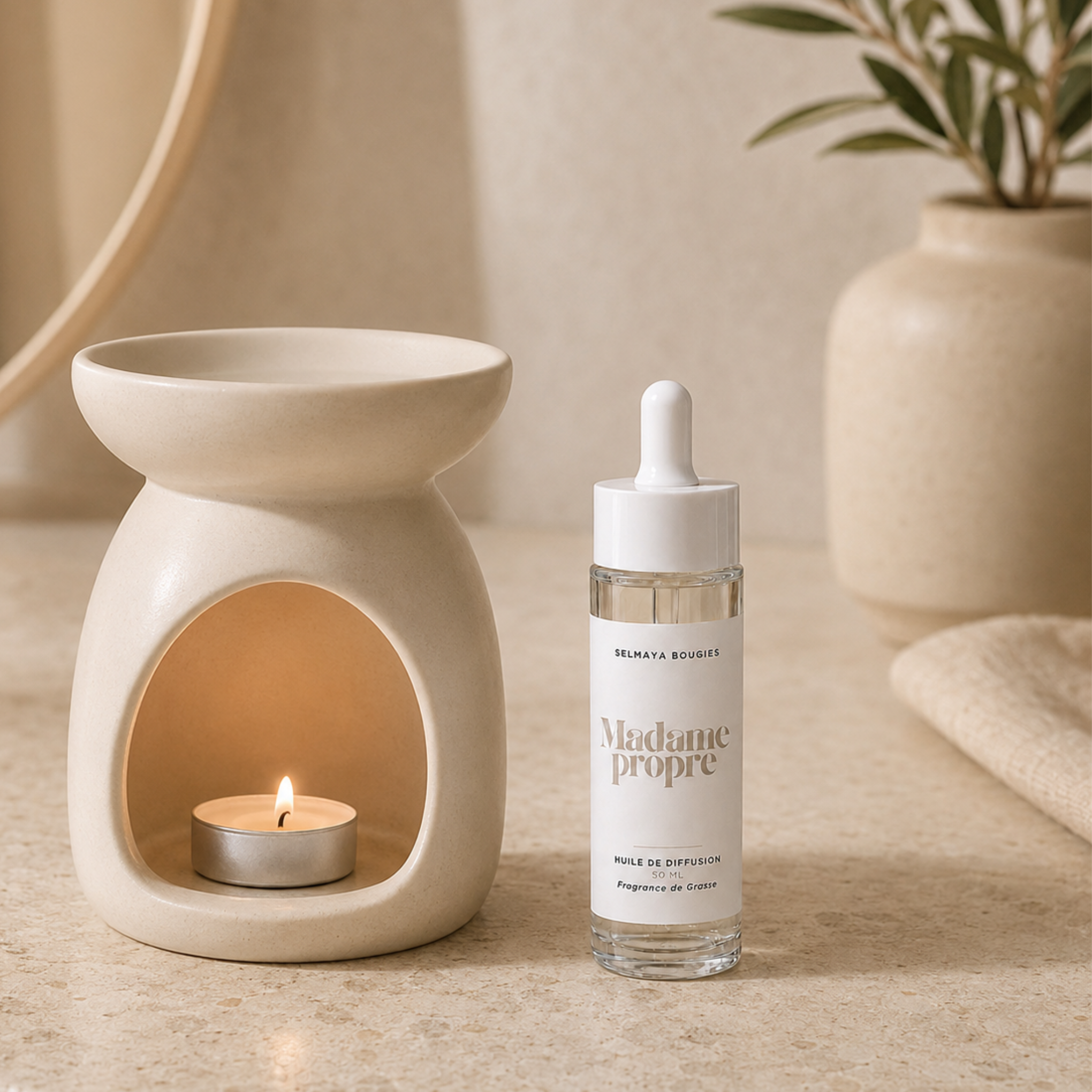 Huile de diffusion Madame Propre | Parfum d'ambiance lessive