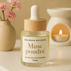 Huile de diffusion Musc Poudré | Parfum d'ambiance doux