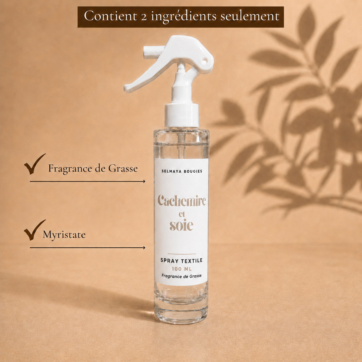 Duo Cachemire et Soie : Spray Textile + Fondant Parfumé Boisé