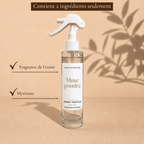 Spray textile Musc Poudré | Parfum linge de maison raffiné