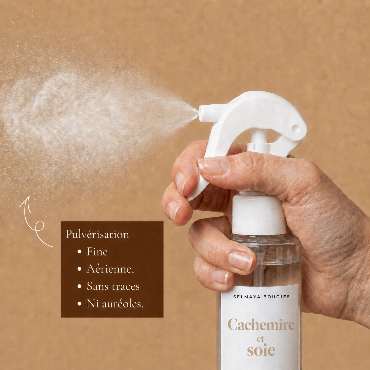 Duo Cachemire et Soie : Spray Textile + Fondant Parfumé Boisé
