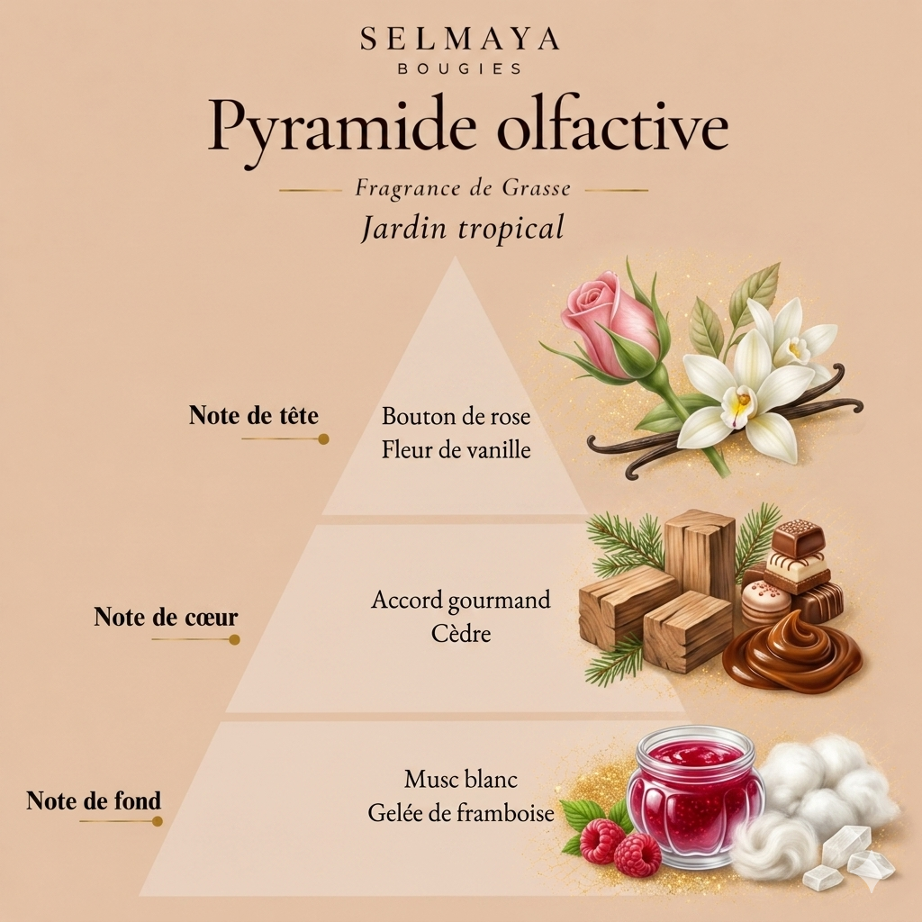 Fondant parfumé - Jardin Tropical – L'évasion exotique pour chez vous