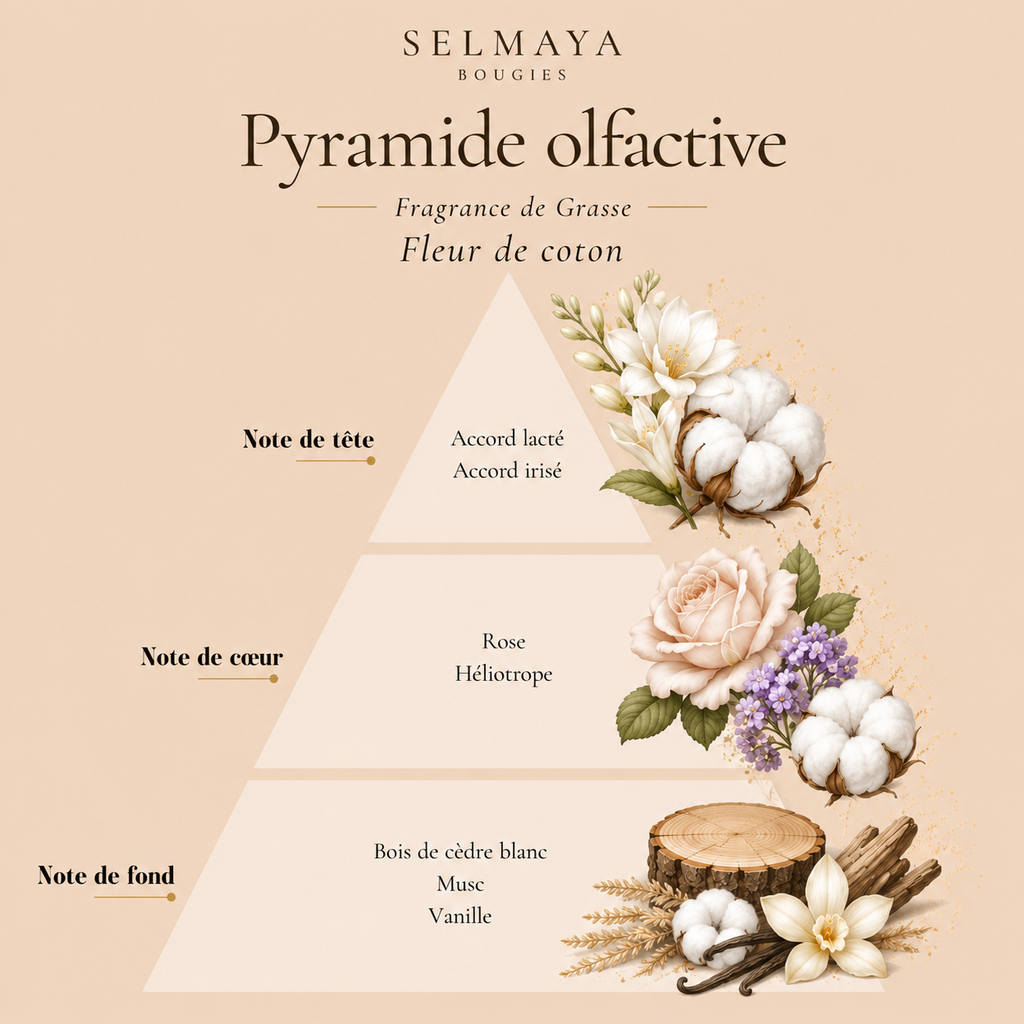 Fleur de Coton - fondant parfumé, fabriqué en France