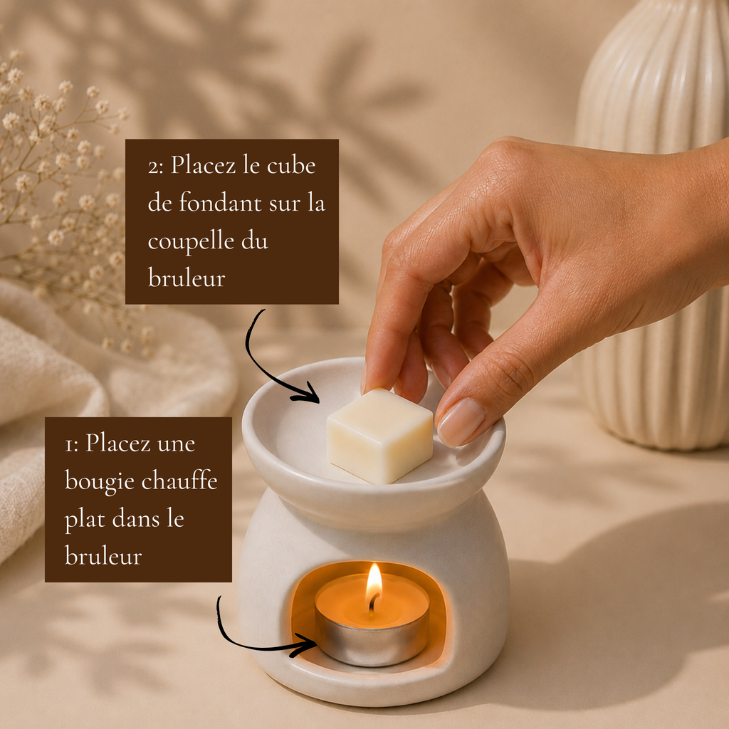 Fleur de Coton - fondant parfumé, fabriqué en France